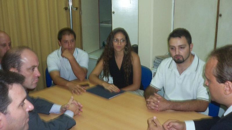 Brumec se reunió con funcionarios riojanos