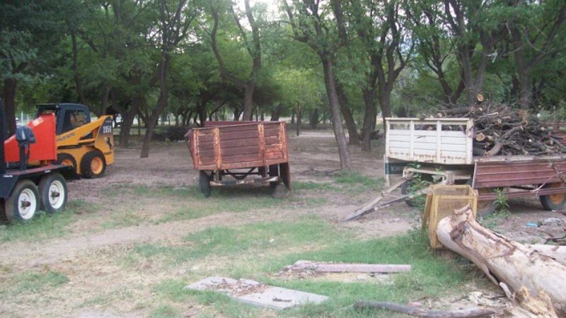 Continúa el avance en el Parque Adán Quiroga