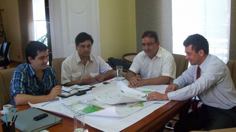 Buscan corregir el tránsito del transporte público en el centro