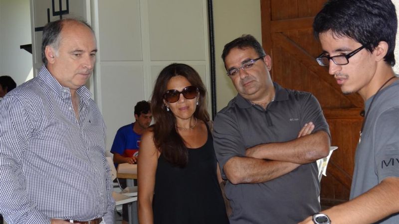 Jalil visitó al intendente de Villa María