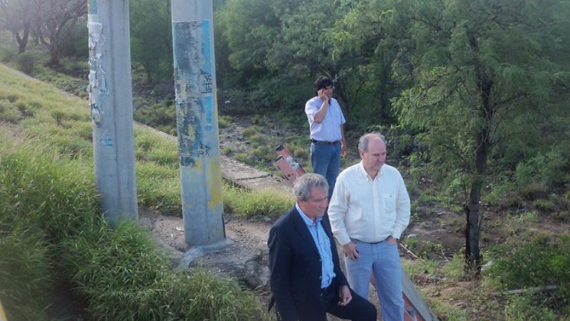 Dusso recorre zonas afectadas