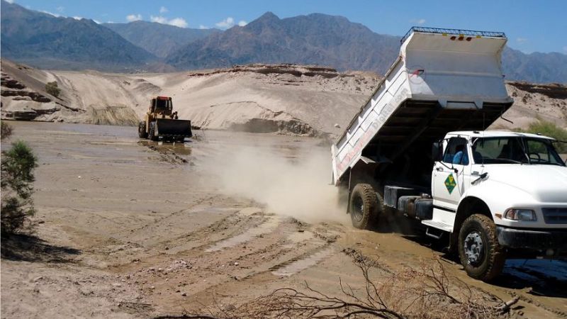 Ya se puede cruzar a las Termas de Fiambalá