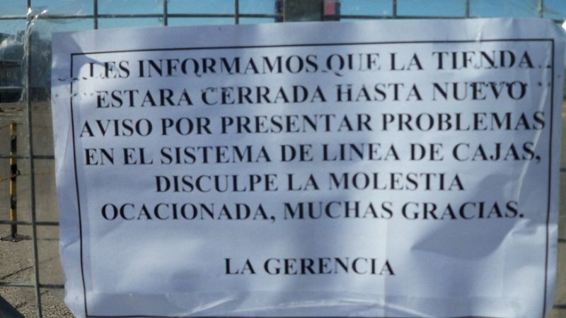 Changomas cerró sus puertas hasta nuevo aviso