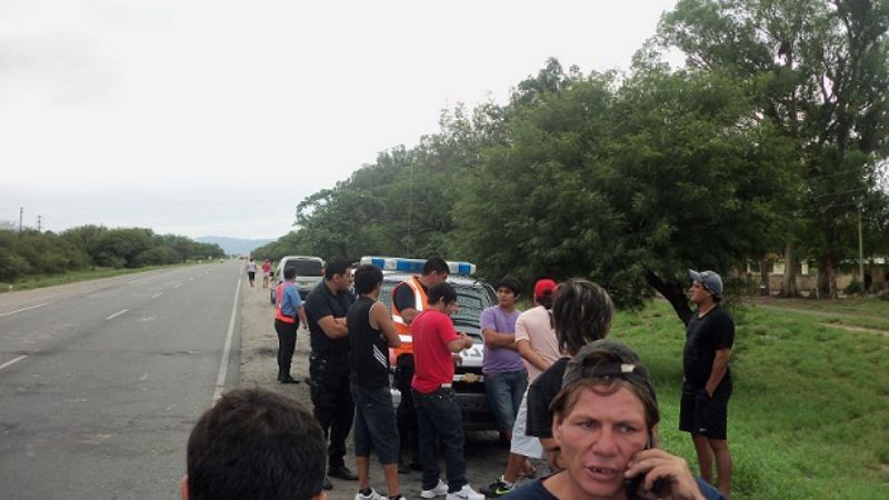 Piquete en la ruta 38 por los “Argentina Trabaja”