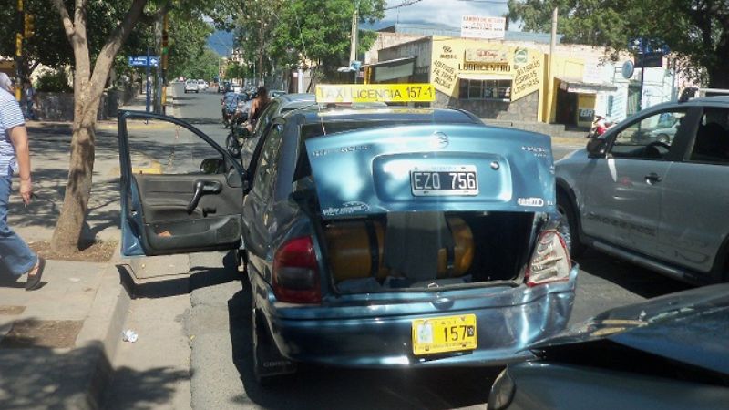 Accidente múltiple frente a La Alameda