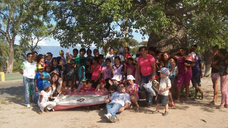 Recorrido con los chicos del barrio Montecristo 