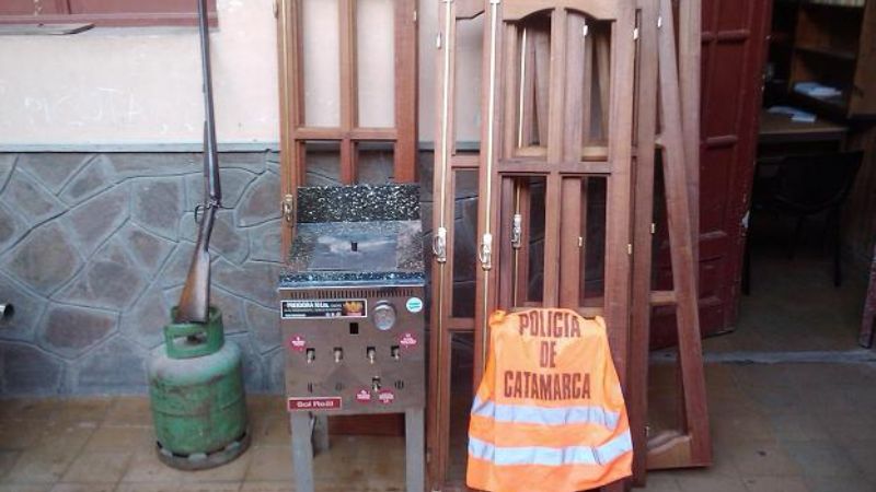 Recuperan elementos robados en Andalgalá