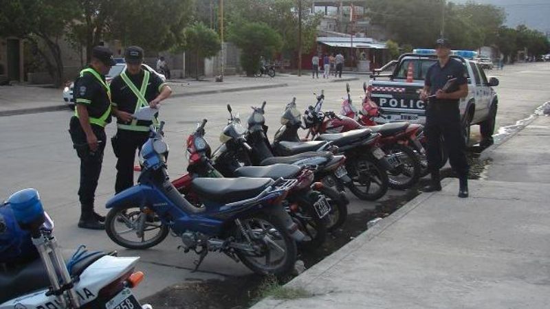 Otras 90 motos fueron secuestradas en operativos