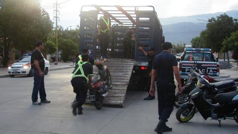 Otras 90 motos fueron secuestradas en operativos