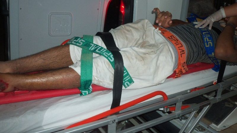 Un menor sufrió importantes heridas tras derrapar en Miraflores