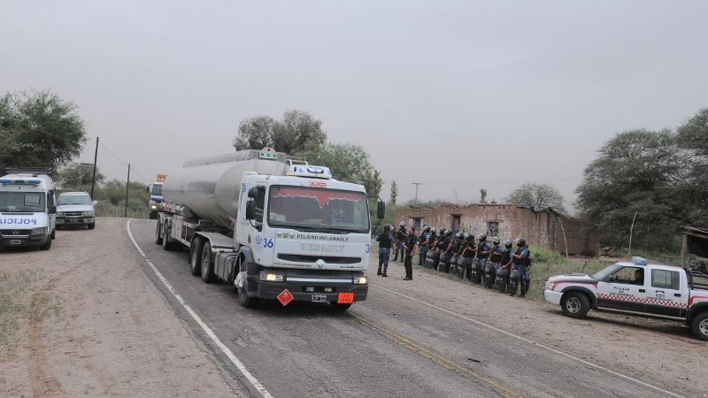 Liberan la Ruta 40 en Belén