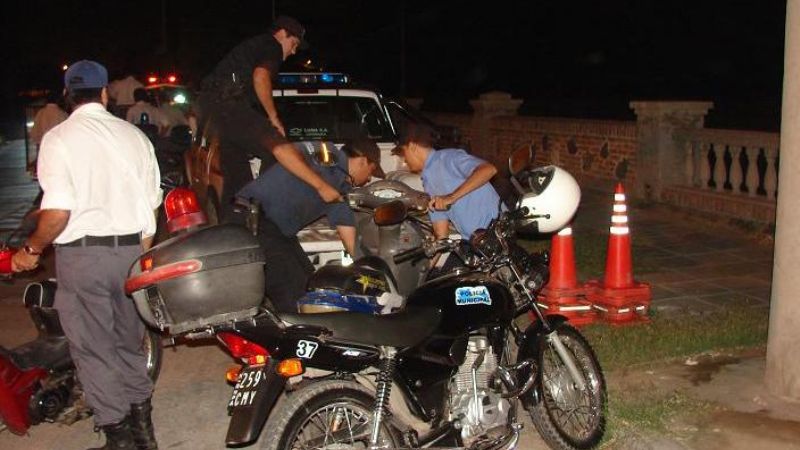 Secuestran 26 motos y 7 autos