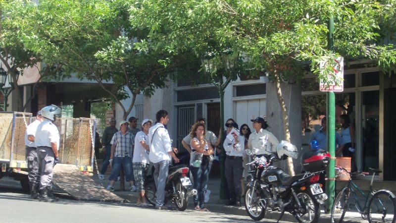 Fastidio de un cadete