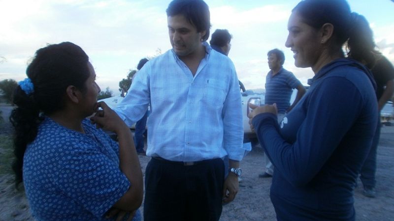 Campaña solidaria de peronismo militante en Fiambalá