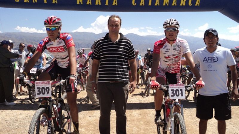 Brumec se comprometió con más apoyo al mountian-bike
