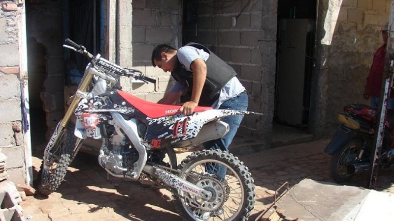 Recuperaron una moto robada