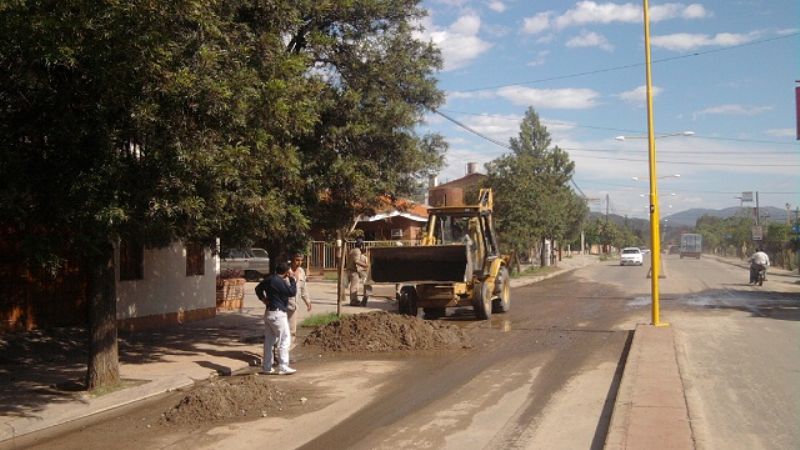 Tras la lluvia, limpieza y desarenado 
