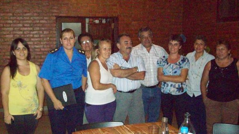 Reunión en la Comisaría de Los Altos