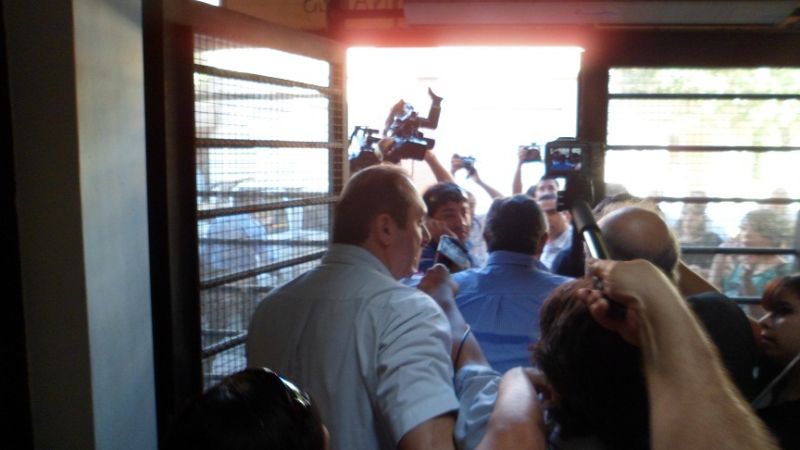 Se presentó Sergio Herrera en la Justicia