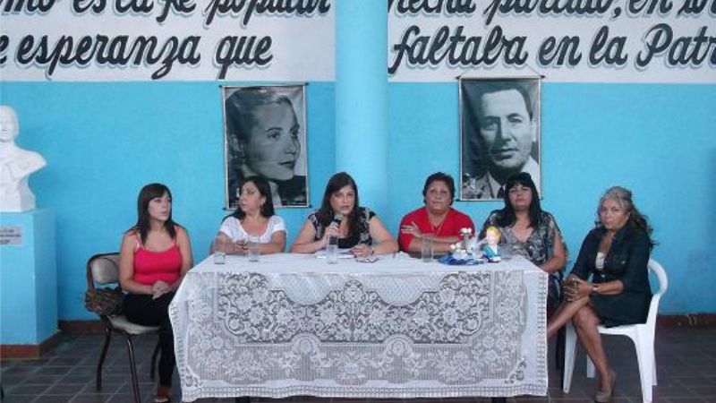 La Rama Femenina del PJ lanzó la Semana de la Mujer