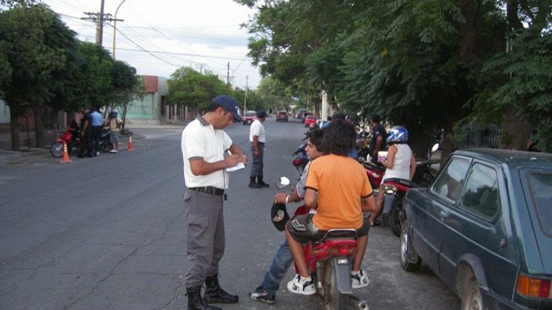 A diario, se incrementan los controles de tránsito en la ciudad