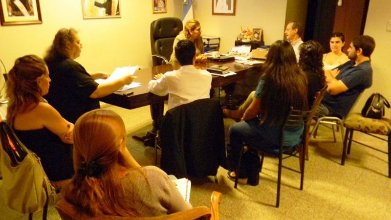 Reunión para avanzar sobre formación y capacitación laboral