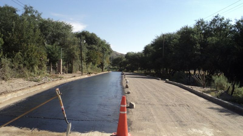 Vecinos de Las Mojarras renuevan sus esperanzas con los trabajos en la ruta 40