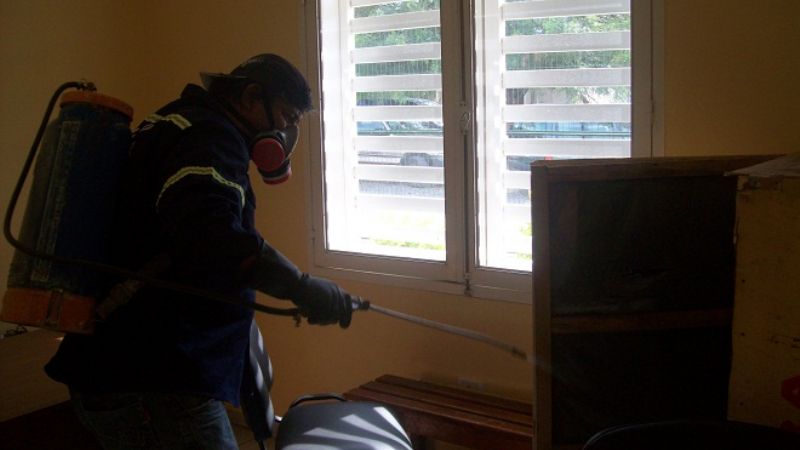 Campaña de desinfección en comedores municipales