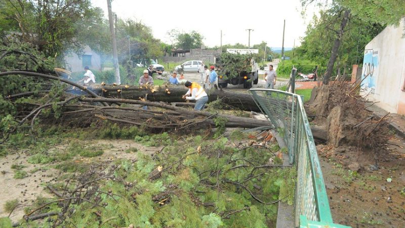 Tras el temporal, Icaño inicia la reconstrucción