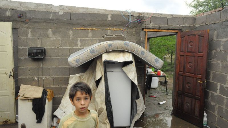 Tras el temporal, Icaño inicia la reconstrucción