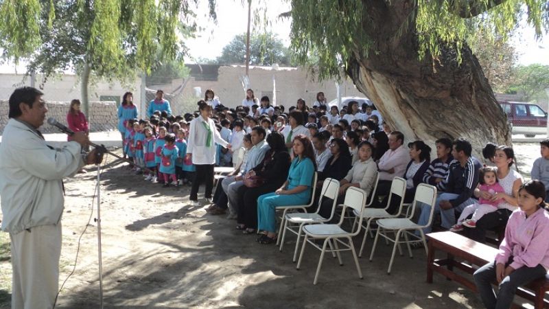 Minera Alumbrera acompañó con aportes a un proyecto de la Escuela 448