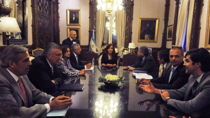 Cristina Fernández recibió a los  gobernadores de las provincias mineras 