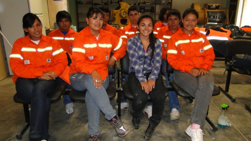  Alumbrera incorpora al yacimiento a 12 aprendices de Andalgalá