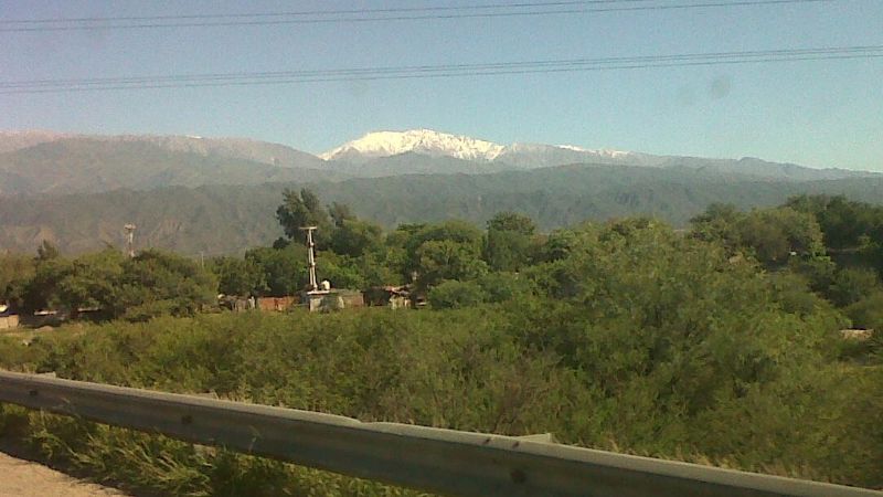 Así amanecieron los cerros hoy