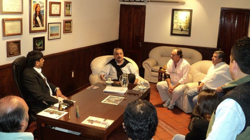 Barros se reunió con Andersch