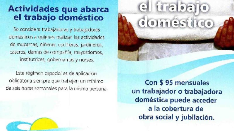 Semana del trabajador de casa de familia