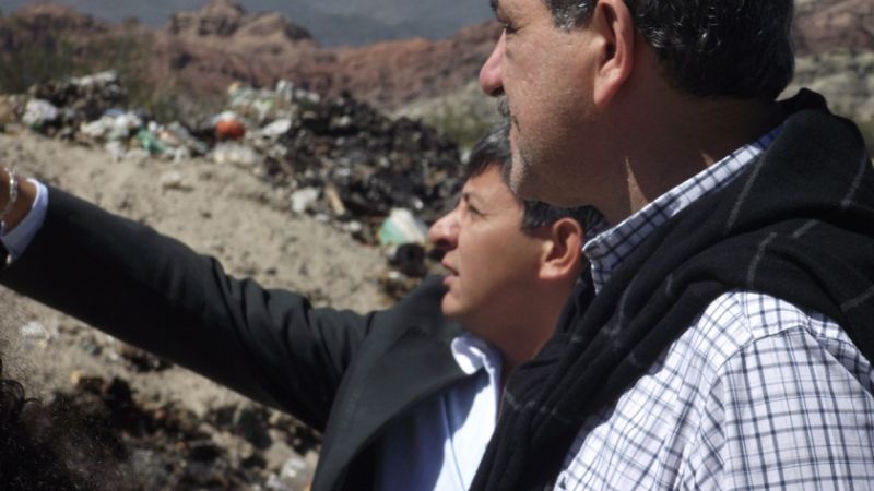 En Santa María, preocupa el estado del basural 