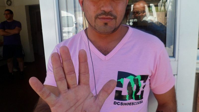 Herido de arma blanca se quejó de la atención del HSJB