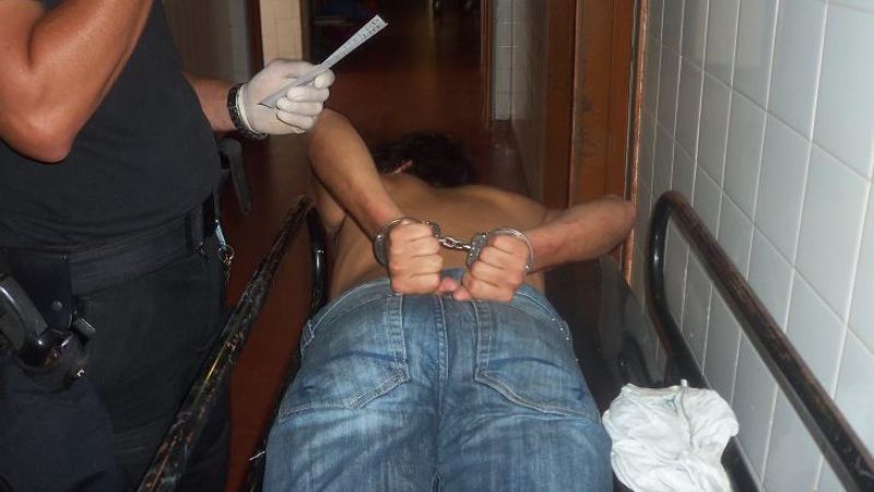 Intentó suicidarse en su celda