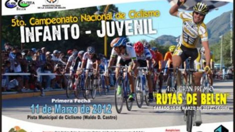 Belén abre la Copa Nacional del ciclismo Infanto Juvenil