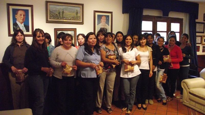 En Santa María, las mujeres fueron agasajadas  