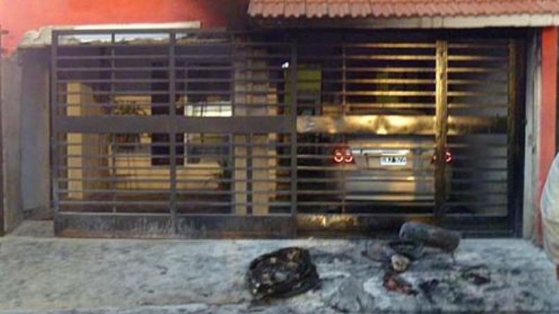 Pintaron la casa de Ponce de León y atentaron contra Pinela