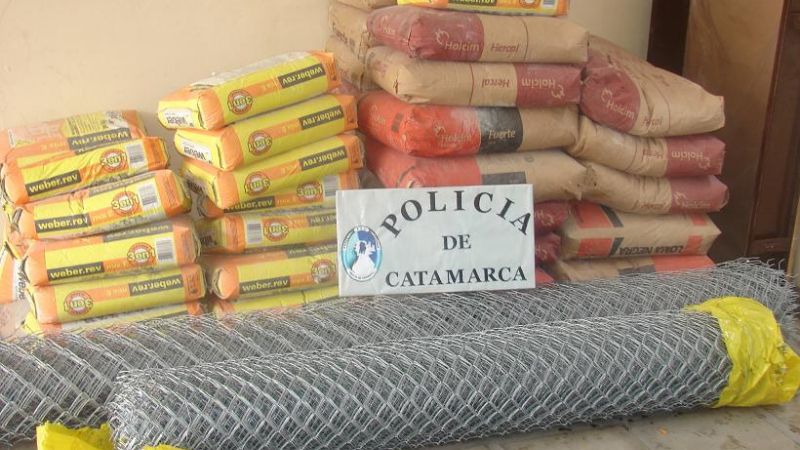 Establecieron el origen de materiales sustraídos