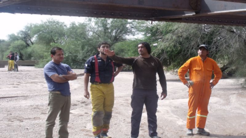 Desborde de río en El Salado: 25 familias están en estado crítico