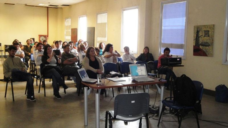 Importante concurrencia al taller que Paka Paka