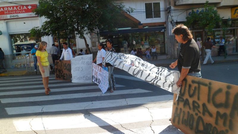 Nueva manifestación por Diego Pachao