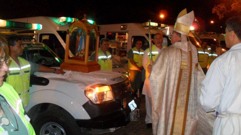 Misa de la Salud con bendición de ambulancias