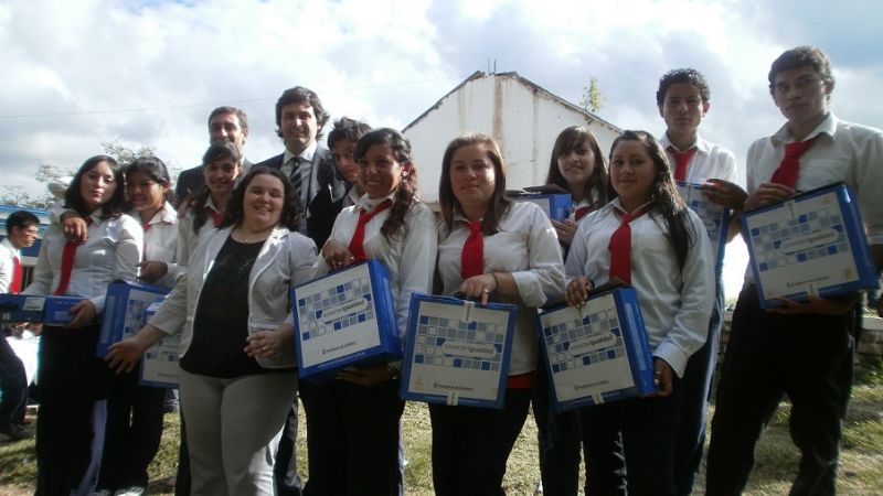 Se entregaron 110 netbooks en Ancasti