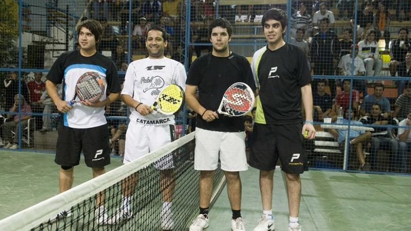 Díaz y Rivadeneira se quedaron con el título en la 2º fecha del Torneo de Padle