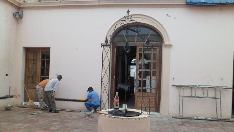 En un mes podrían concluir los trabajos en la obra del museo histórico